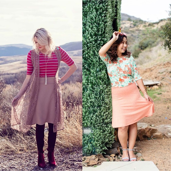 LuLaRoe Azure Skirt - Picture 10 of 10